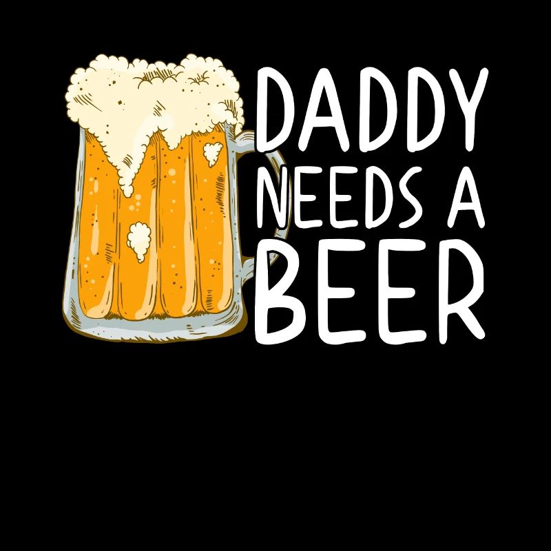 Daddy Braucht Bier Lustiger Vater Vatertag Style