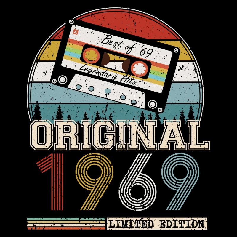 Vintage 1969 55th Anniversary Gift