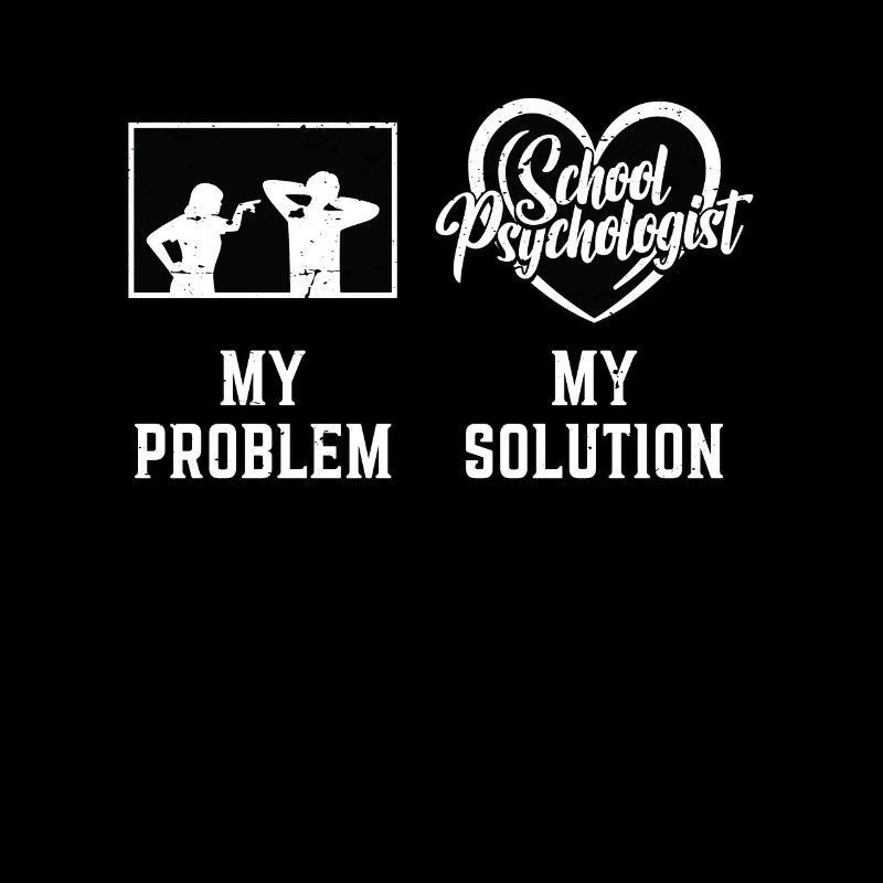 School Psych My Problem My Solution Pictogram Dad
