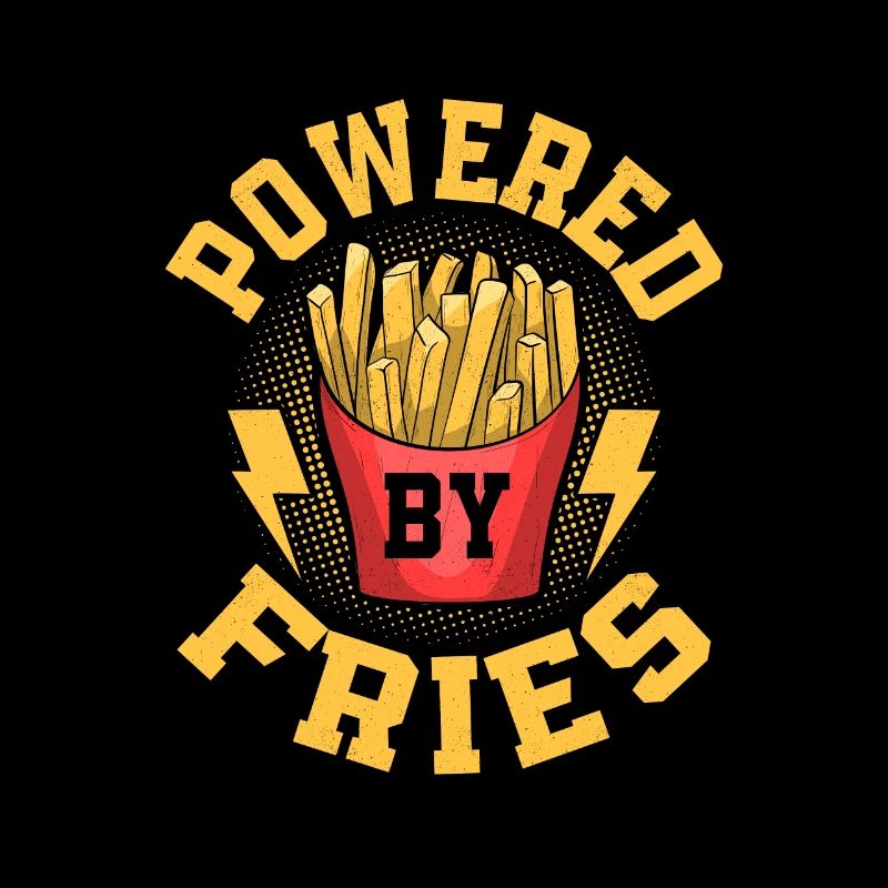 Énergisé par les frites : ma source d’énergie secrète