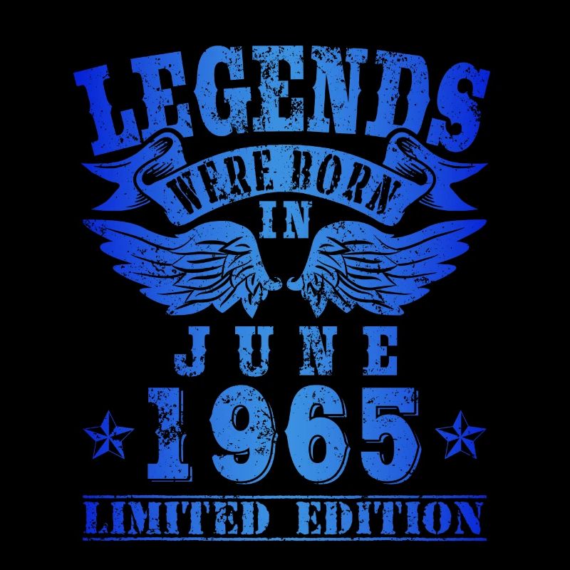 Legends were born in Juni 1965 Geburtstag