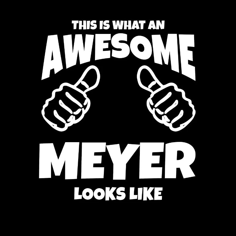 So sieht ein cooler Meyer aus