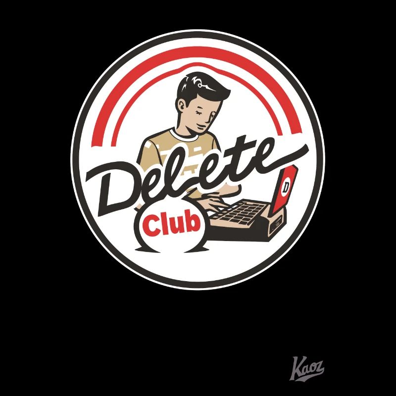 Nerd informatique du club de suppression