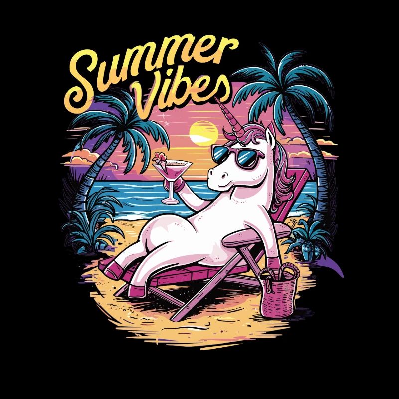 Summer vibes Einhorn