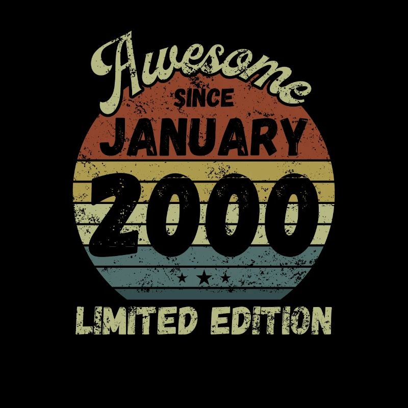 Awesome since January 2000 - Geburtstag