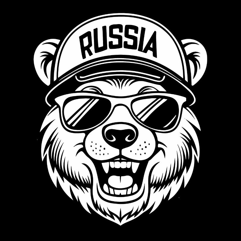 BROWN BEAR, BASEBALL CAP