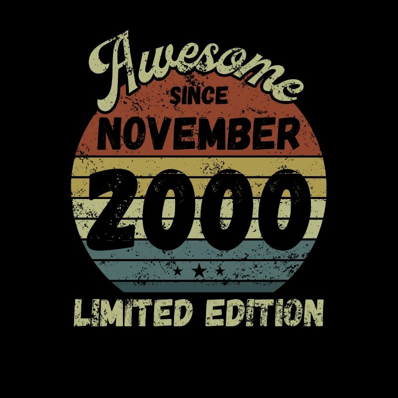 Awesome since November 2000 - Geburtstag