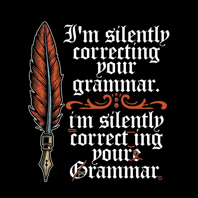 Book Editor I'm Silently Correcting Book Author