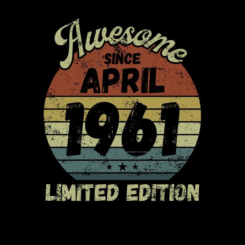 Awesome since April 1961 - Geburtstag