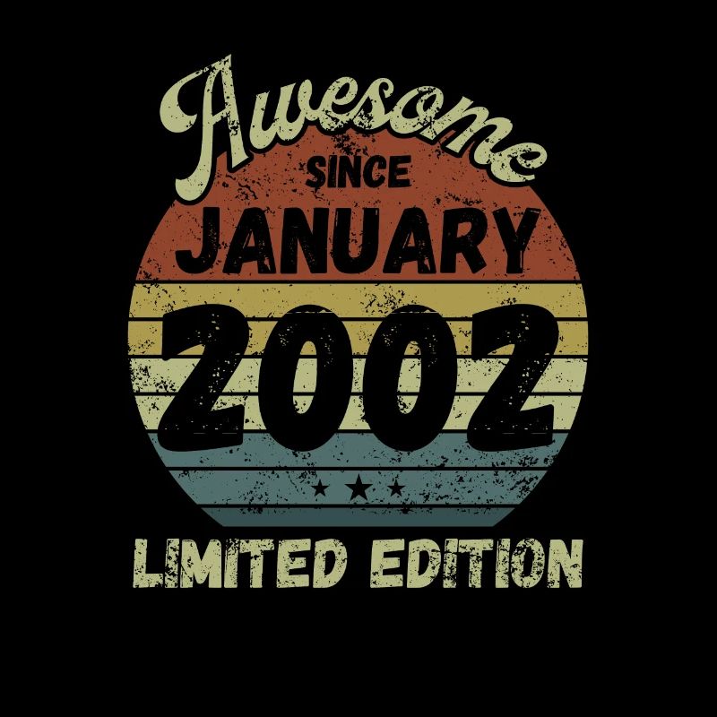 Awesome since January 2002 - Geburtstag