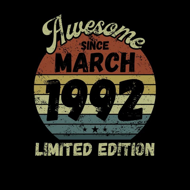 Awesome since March 1992 - Geburtstag
