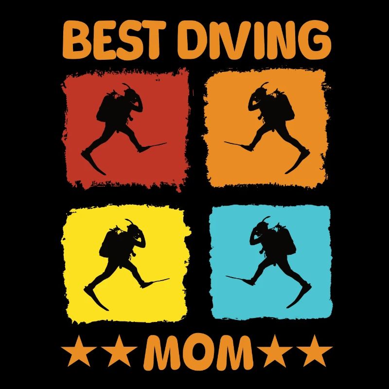 Meilleure maman plongeuse