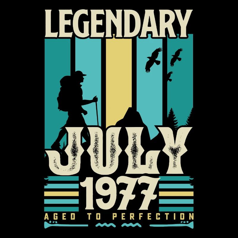 Juli 1977 Geburtstagsgeschenk, Vintage Juli.