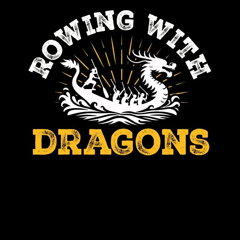 Rudern mit Drachen Drachenboot