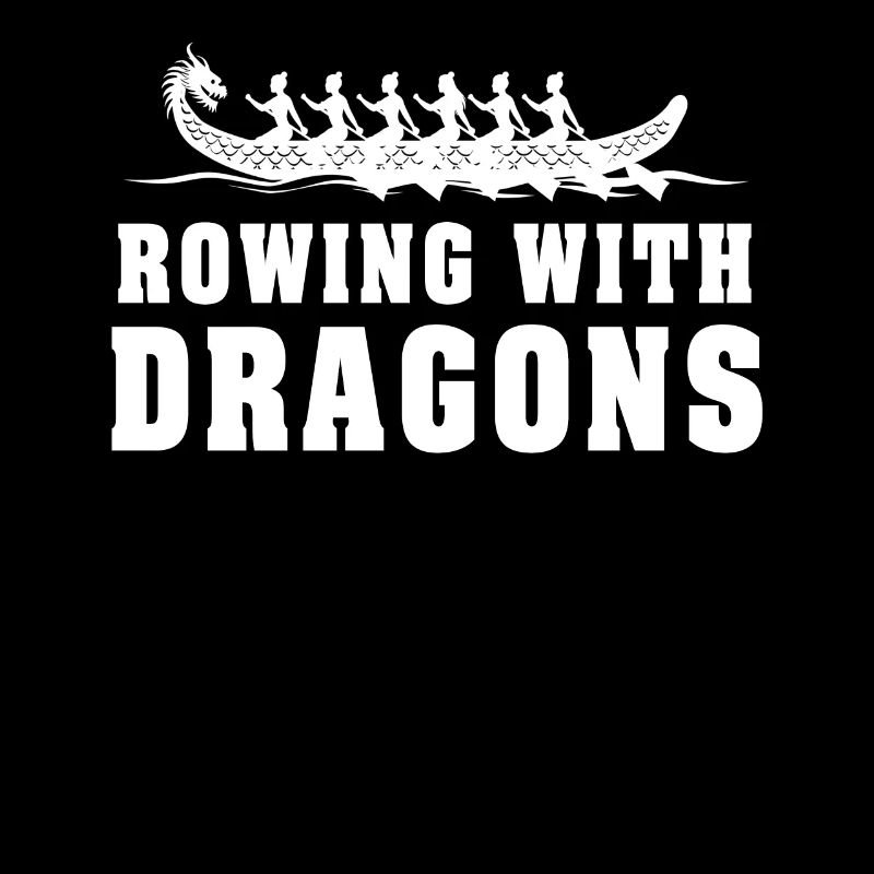 Rudern mit Drachen Drachenboot