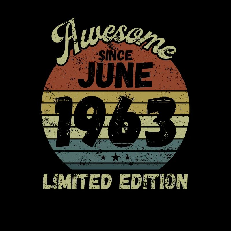 Awesome since June 1963 - Birthday