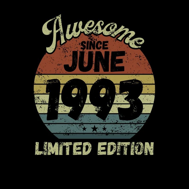 Awesome since June 1993 - Geburtstag