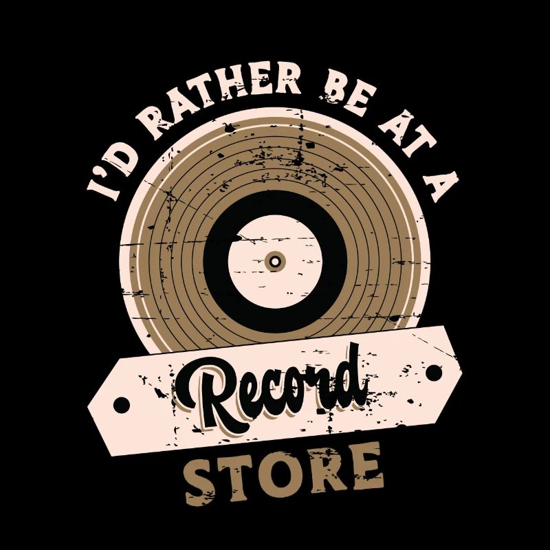 Disques vinyles Je préfère être devant un lecteur de vinyle