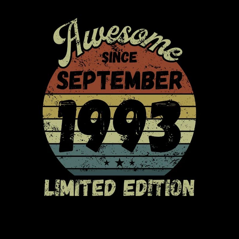 Awesome since September 1993 - Geburtstag