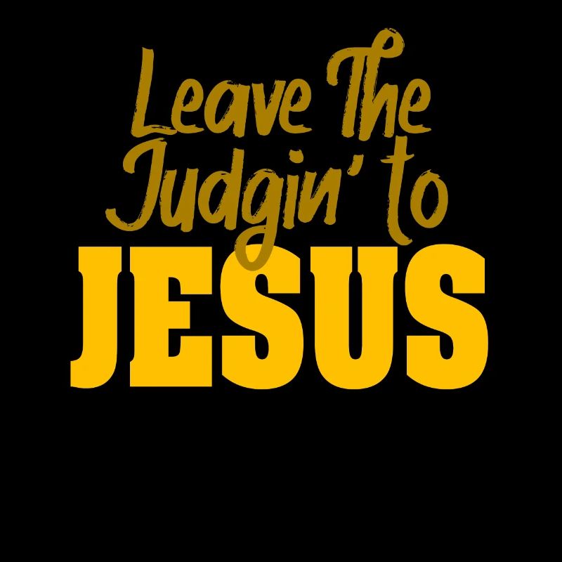 Überlassen Sie das Urteil Jesus