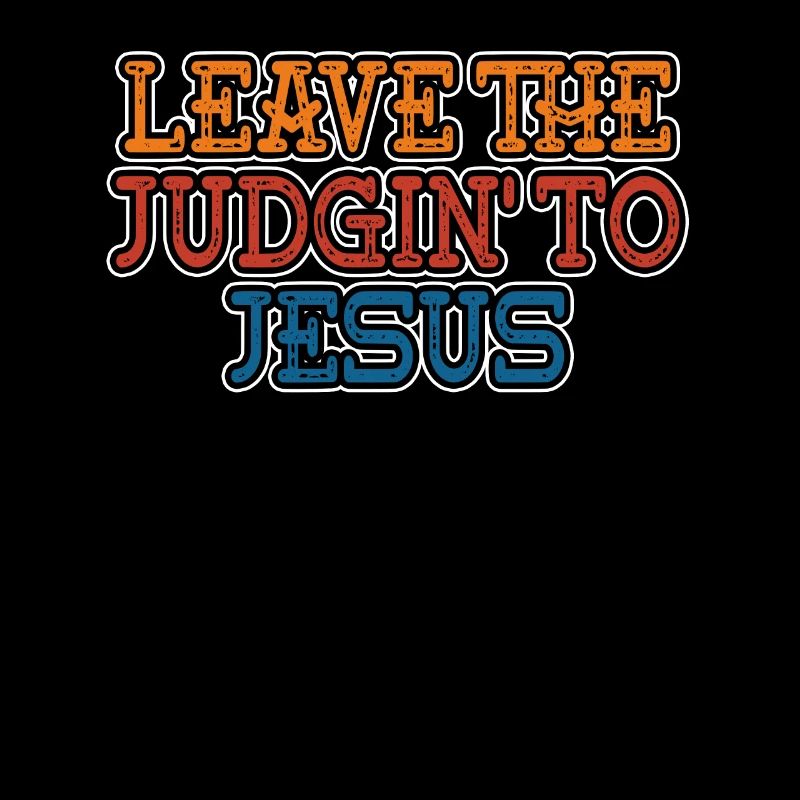 Überlassen Sie das Urteil Jesus