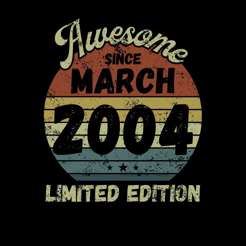 Awesome since March 2004 - Geburtstag