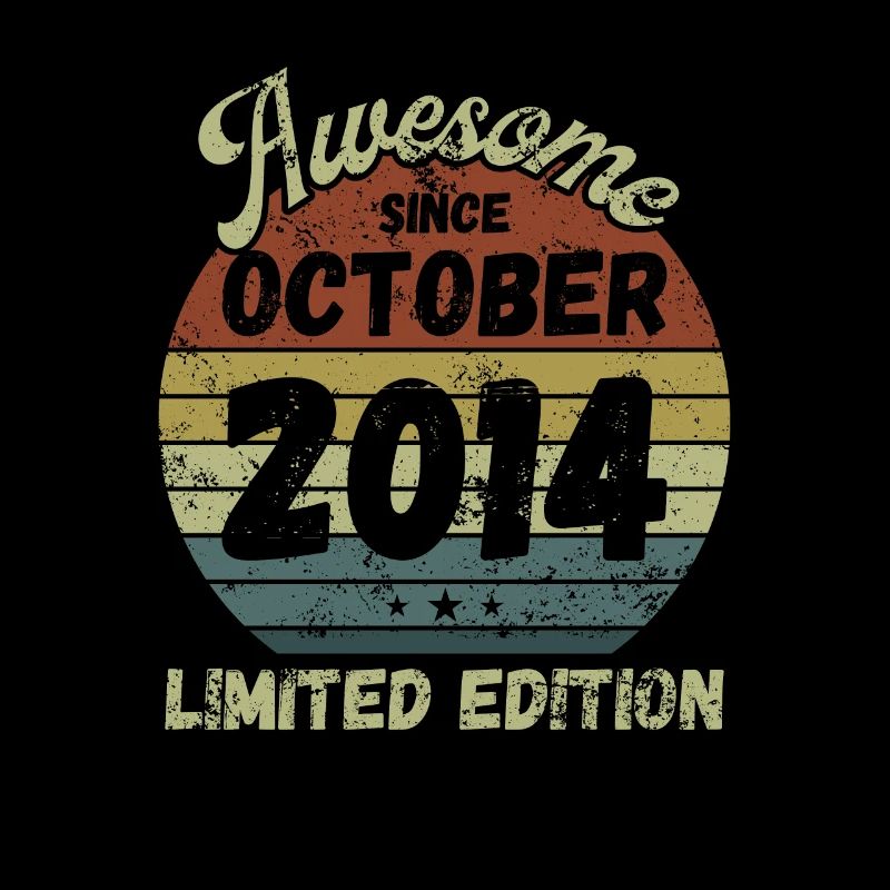 Awesome since October 2014 - Geburtstag