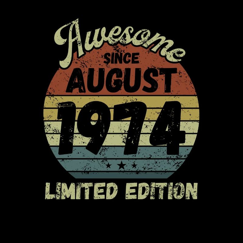 Awesome since August 1974 - Geburtstag