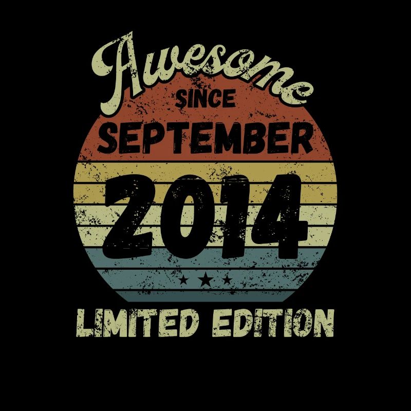 Awesome since September 2014 - Birthday
