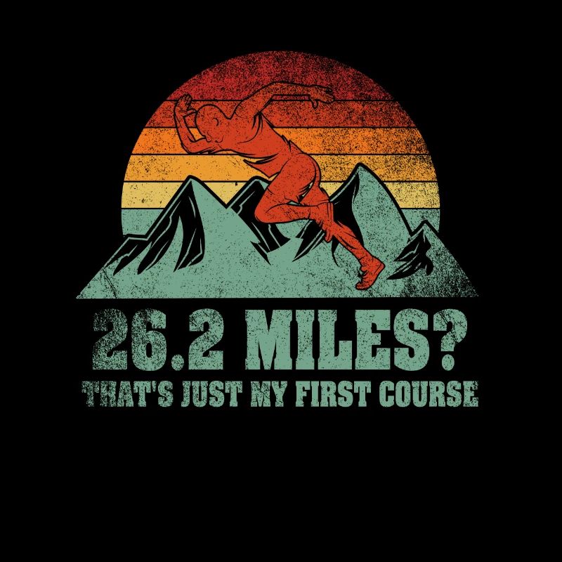 26,2 milles ? Ce n’est que mon premier cours