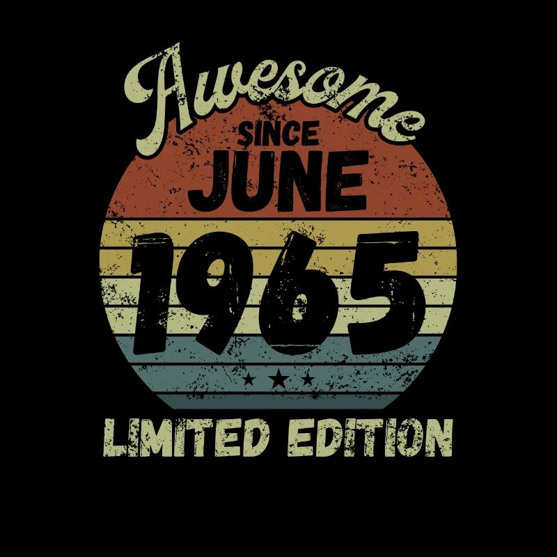 Awesome since June 1965 - Geburtstag