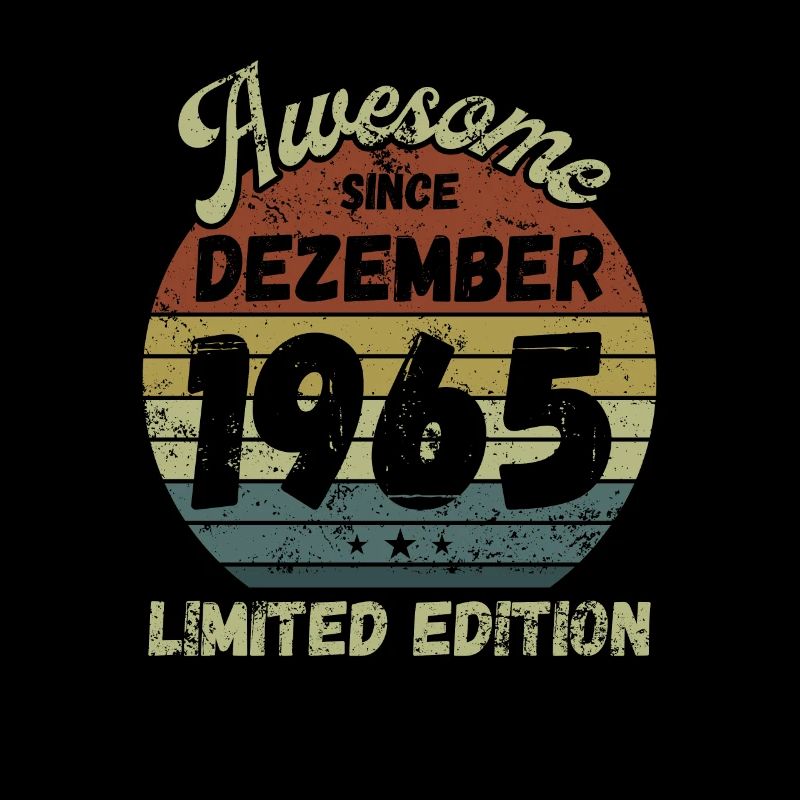 Awesome since December 1965 - Geburtstag