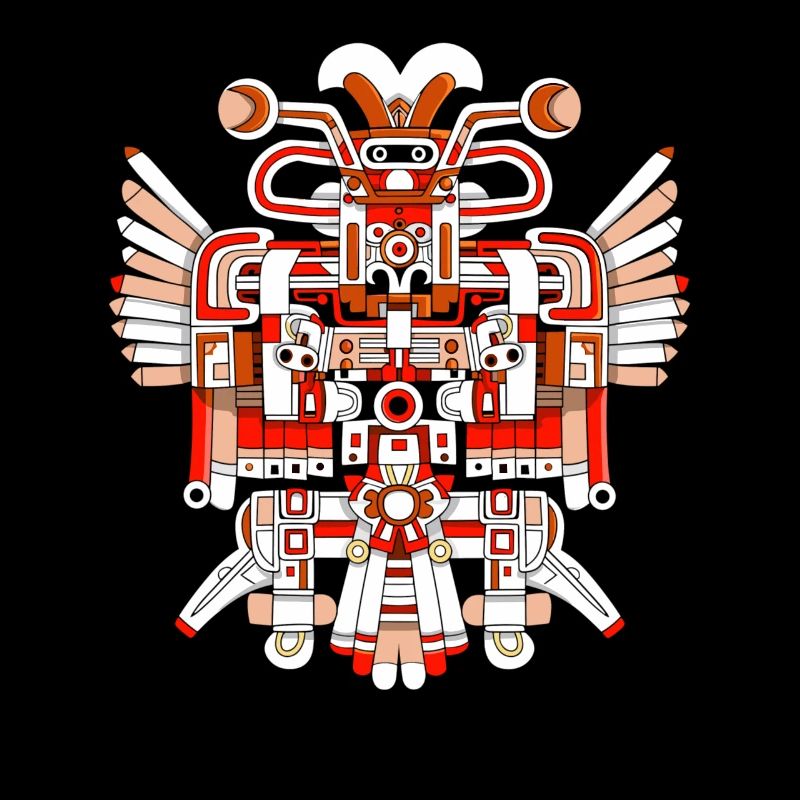 Dieu aztèque mythologie aztèque Chalchiuhtotolin