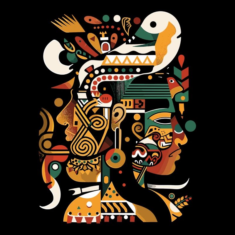 Mayan God Mayan Mythology Itzamna Artwork