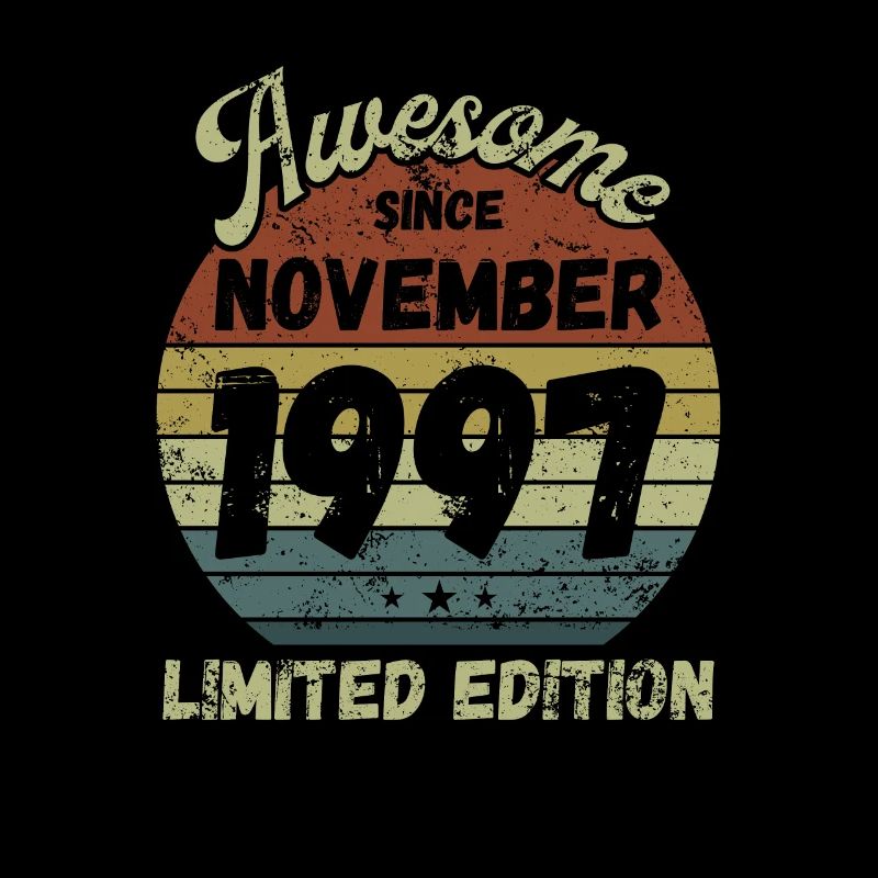 Awesome since November 1997 - Geburtstag
