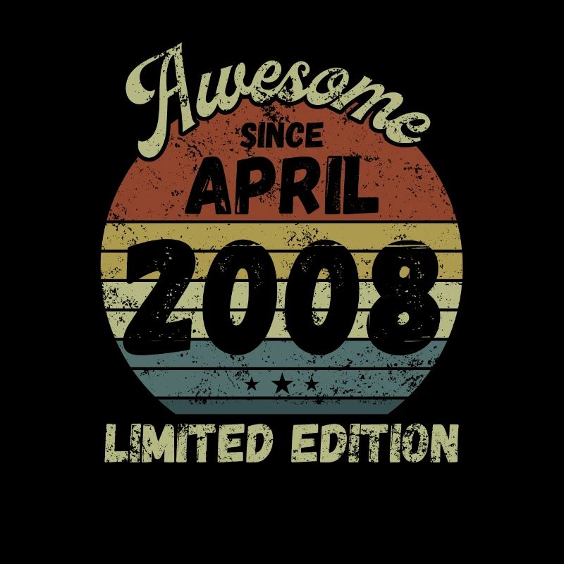 Awesome since April 2008 - Geburtstag