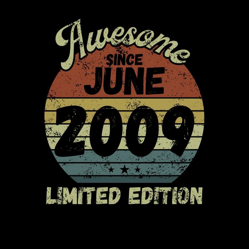 Awesome since June 2009 - Geburtstag