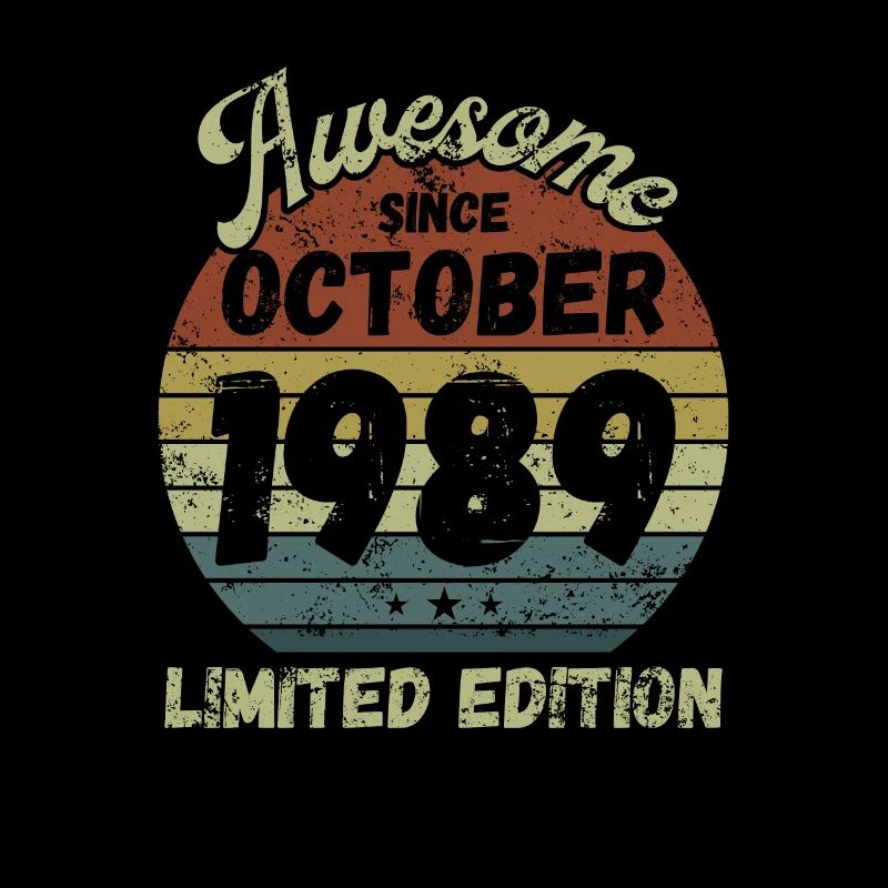 Awesome since October 1989 - Birthday