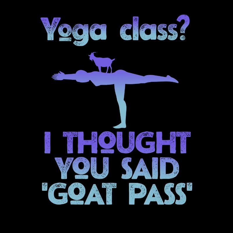 Yoga Class Or Goat Pass
