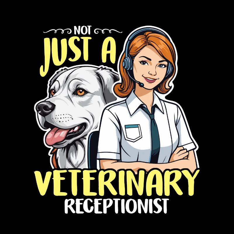 Receptionist Not Just A Veterinary Office Worker