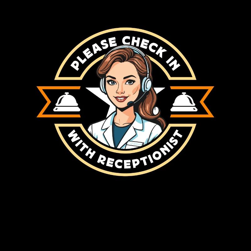 Receptionist Please Check In Hotel Receptionist