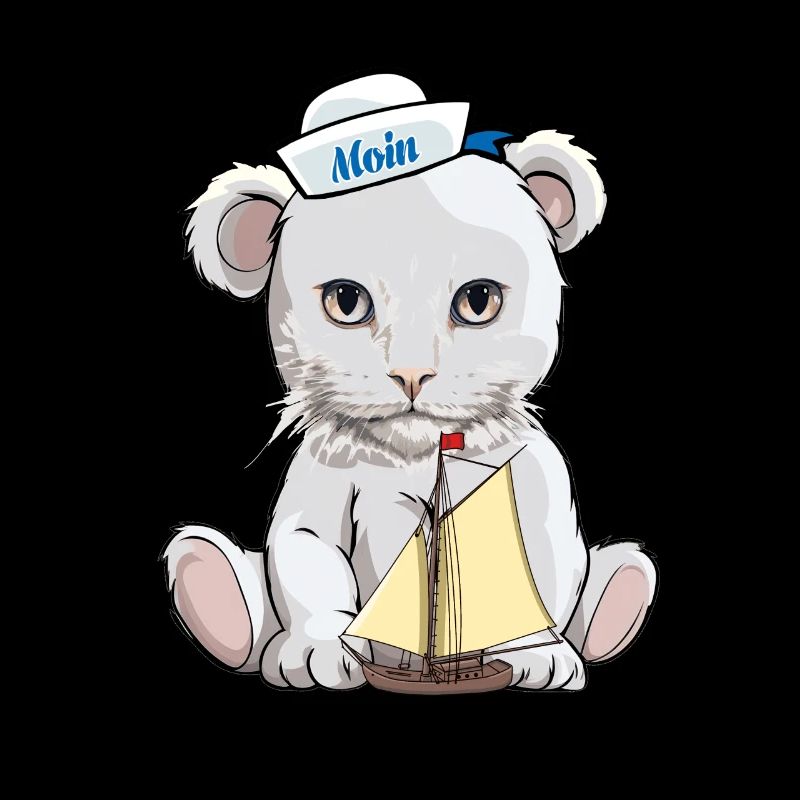Cats, Teddy, Sailor, Maritime, Sailing Ship, Cat