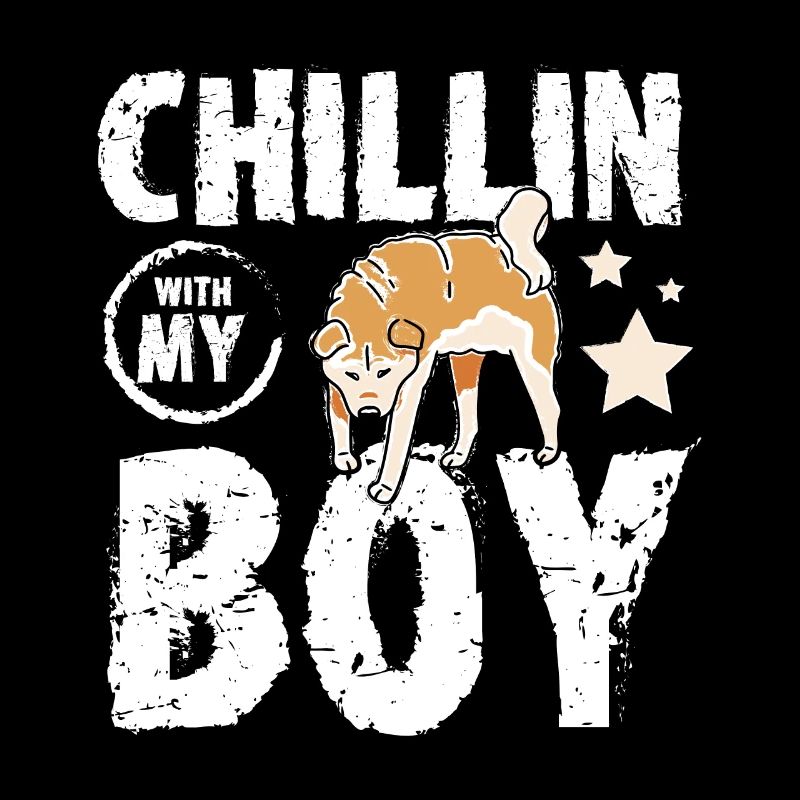 Chillin avec mon garçon Akita