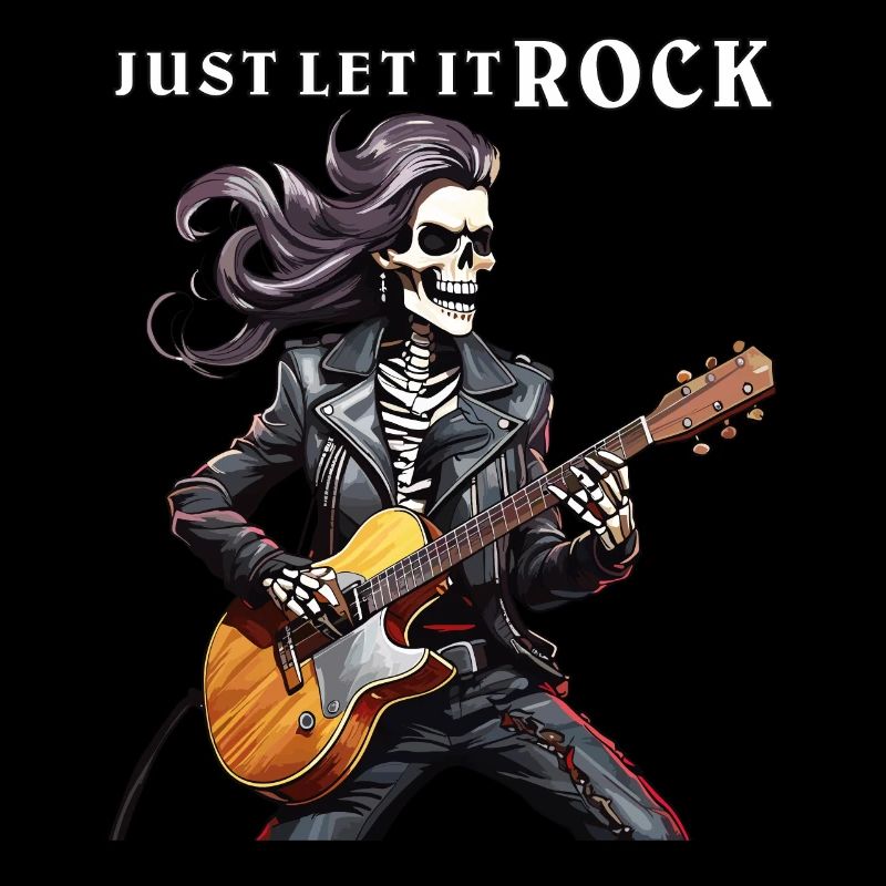 MUSICIAN ROCK JUST LET IT ROCK