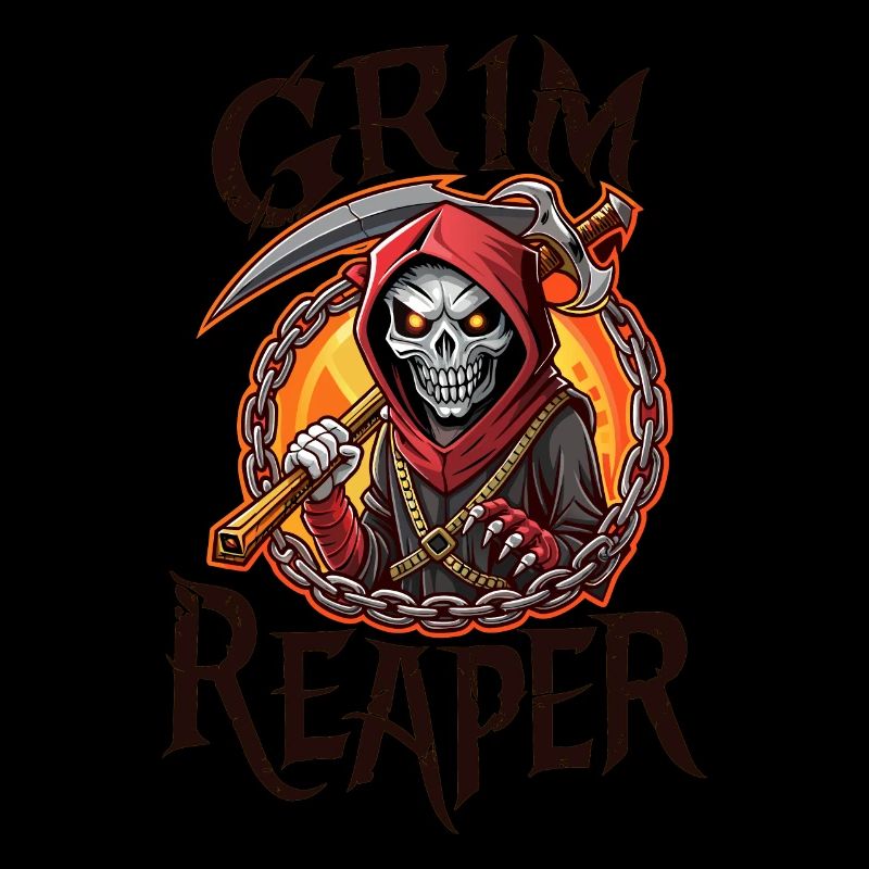 SKULL, GRIM REAPER