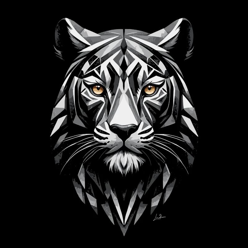 Wild - Geometrischer Panther