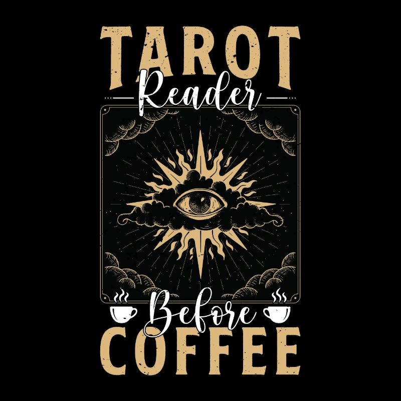 Tarot Reader Before Fortune Telling Coffee Lover