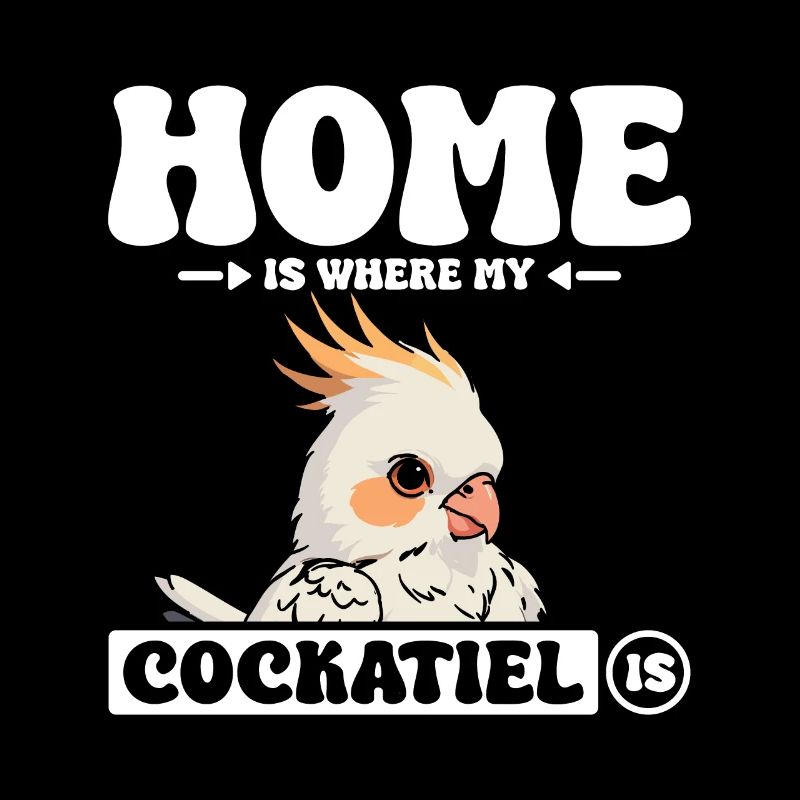 C’est à la maison que se trouve mon calopsitte