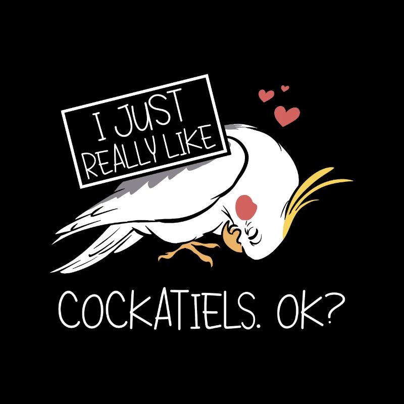 J’aime vraiment les calopsittes