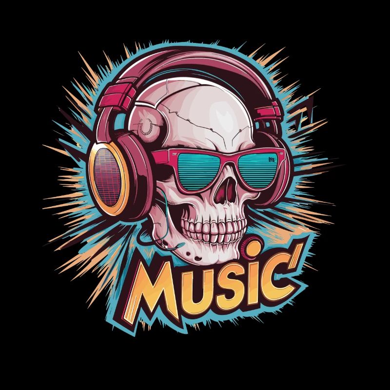 Coole Kopfhörer Musikliebhaber